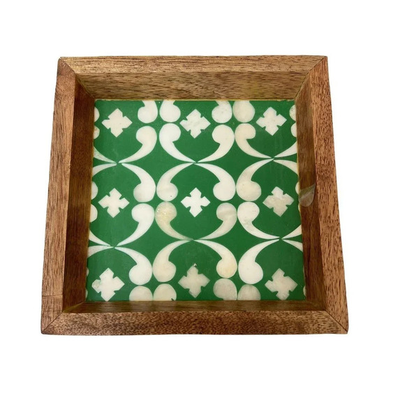 Inlaid Trinket Jewelry Tray - Picture 3 of 6
